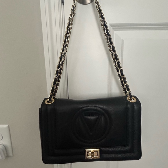 Valentino by Valentino- Leather Shoulder Bag - Picture 4 of 8